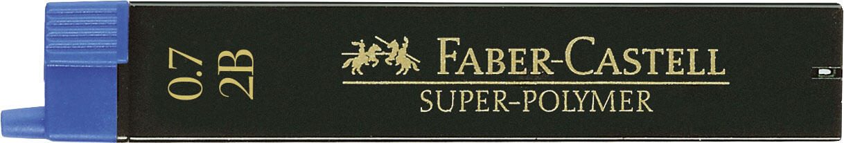 FABER-CASTELL Bleistiftminen 2B 0.7 mm schwarz FABER-CASTELL Bleistiftminen 2B 0.7 mm schwarz
